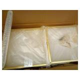 MEISHAONV 23.6inch 10 pcs Column Vases Gold Centerpieces for Table Metal Flower Stand Gold Wedding Centerpieces for Tables Party Floral Stands for Flowers - Retail: $118