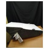 Kolbs Adjustable 9 & 12 Inch Wedge Pillow for Sleeping Apnea, Acid Reflux Relief, Back Pain, Snoring & Post Surgery Recovery, Memory Foam Bed Wedge Pillow with Removable Washable Cover & Handle-Grey -