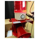 Motion Sensor Alarm with Human Detection,120dB Adjustable Siren & LED Strobe Lights Outdoor Security Alarm for Home Theft,Animal Intrusion,Garden Protection,Property Protection,AC110V with Plug - Reta