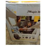 Joie Chili Spin 360 2-in-1 Rotating Convertible Car Seat with a 360 Spin and Easy Installation - Lower Anchor Attachment or Vehicle Belt Installation (Thunder) - Retail: $350