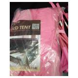 RIYDH Bed Tent Bed Canopy Twin Size Tents for Adult and Kids- Original Design Portable Dream Tent Indoor Sleeping Tents 80% Blackout with 3 Doors Breathable Big - Retail: $76