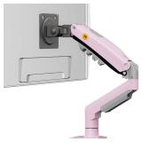 Monitor Mount,Fits 17-30\" or Bigger Computer Monitors(Within 19.8lbs), Adjustable Stand with Tilt Rotation Swivel Function, Desk Mount F80 Series (Fantasy Pink) - Retail: $20