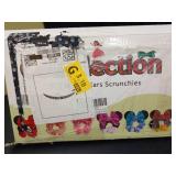 6 Pack Mouse Ears Scrunchies Velvet Sparkle Sequin Mouse Bows Hair Scrunchies Hair Ties Elastic Rubber Bands Ponytail Holders for Kids Women Girls Christmas Party Decoration - Retail: $10