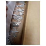 ASKIZ 20Pcs Glass Cups With Bamboo Lids and Straws,16Oz Ice Coffee Cup,Drinking Glasses Cups Set,Water Bottles Glasses for Juicing,Beer,Coffee,Soda,Tea-Glass Tumbler Reusable for Gifts - Retail: $49