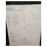 Brondell Bidet Toilet Seat Non-Electric Swash Seat, Fits Round Toilets, White â Dual Nozzle System, Ambient Water Temperature â Bidet with Easy Installation - Retail: $90