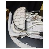 Baby Bouncer, Foldable Infant Bouncer Seat with 3 Adjustable Heights, 0-18 Months, Portable Baby Bouncer with Soft Cotton Fabrics, Lightweight & Easy to Wash - Retail: $40