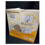 Baby Bouncer, Foldable Infant Bouncer Seat with 3 Adjustable Heights, 0-18 Months, Portable Baby Bouncer with Soft Cotton Fabrics, Lightweight & Easy to Wash - Retail: $40