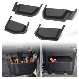 SAUTVS Interior Seat Door Pockets for Yamaha RMAX 4 1000, Interior Front and Rear Door Pockets Storage for Yamaha Wolverine RMAX4 1000 COMPACT 2021 2022 2023 2024 2025 Accessories (4PCS) - Retail: $50