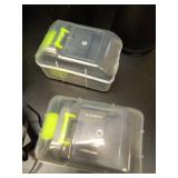 OGERY Brushless Leaf Blower Cordless with Lights, Powerful Electric Leaf Blowers with 2 x 3.0Ah Batteries & Fast Charging, 700CFM 900G Wind Pressure Handheld Blower for Lawn Care Yard Garden, Green - 