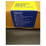 Weighted Vest Men Women,10lb/15lb/20lb Weight Vest for Women Workout,Body Weight Vests with Reflective Stripe for Workout,Strength Training,Running,Walking,Weightlifting (10LB) - Retail: $36