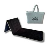 Ultra Comfortable Padded Prayer Mat - Womens & Mens Prayer Rug with Back Support - Soft & Thick Prayer Rug - Foldable Muslim Praying Mat Gift for Eid & Ramzan - Green Praying Carpet - Retail: $24