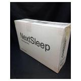 NextSleep, The Best Back Sleeper Pillow, Sleep on Your Back Comfortably, Wrinkle Prevention, Patent Pending Neck Support, Satin Case Included, 100 Night Sleep Trial, CertiPUR-US - Retail: $85