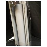 Persilux Blackout Roller Blinds for Windows, Cordless Free-Stop Roller Shades with Valance, Thermal Insulated Fabric Window Blinds, UV Protection Shades for Home and Bedroom (Grey,58\" W x 72\" H) - R