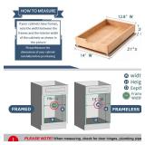 Draworia Pull Out Cabinet Drawers - 6x2 Size Options (12-23