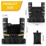 Prodigen Adjustable Weighted Vest, 10â18lb Weight Vest for Men and Women with 6 Removable Weight Bags and Pocket | Weighted Vest for Walking, Running, Weight Loss, Strength Training - Retail: $50