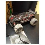 DEERC Fast RC Car for Adults, 1/14 Brushless 4WD Off-Road RC Truck, 46+ MPH High Speed Waterproof All Terrain RC Truggy with 2Ã3S LiPo Batteries - Retail: $155
