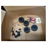 DEERC Fast RC Car for Adults, 1/14 Brushless 4WD Off-Road RC Truck, 46+ MPH High Speed Waterproof All Terrain RC Truggy with 2Ã3S LiPo Batteries - Retail: $155