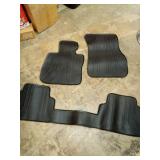 Matericuo Car Floor Mats Custom Fit for BMW 2 Series Gran Coupe F44 2020-2025 Black Rubber Auto Liner Mats All Weather Protection Heavy Duty Odorless - Retail: $39