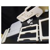 Vanpolchy Step Stool for Toddlers, Foldable Toddler Step Stool for Bathroom Sink, 150lbs Load Bearing Kids Stool Helper for Toilet Sink with Non-Slip and Anti-Tip Design, Kids Step Stool for Bathroom 