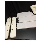 Vanpolchy Step Stool for Toddlers, Foldable Toddler Step Stool for Bathroom Sink, 150lbs Load Bearing Kids Stool Helper for Toilet Sink with Non-Slip and Anti-Tip Design, Kids Step Stool for Bathroom 