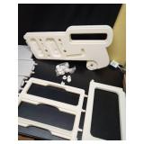 Vanpolchy Step Stool for Toddlers, Foldable Toddler Step Stool for Bathroom Sink, 150lbs Load Bearing Kids Stool Helper for Toilet Sink with Non-Slip and Anti-Tip Design, Kids Step Stool for Bathroom 