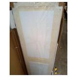 48x84 inch (Double 24Ã84 inch Door) Sliding Barn Wood Door Slab with 8ft Hardware Kit, Requires Simple DIY Assembly - Retail: $285