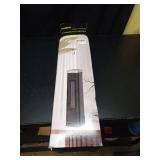 Portable Space Heater, 1500W Ceramic Heating Fan with Thermostat, Remote Control, 3 Heating Modes, 70Â° Oscillation, Ideal for Office, Home, and Bedroom Use - Retail: $45