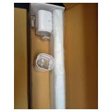 DuctlessAire 3\" W 7.5Ft L Mini Split Line Set Cover Air Conditioners PVC Decorative Lineset Cover Kit for Central AC, HAVC, Heat Pumps, Model # DA3-7 - Retail: $26