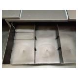 gianotter Dual Monitor Stand Riser, Desk Organizer With Drawer and 2 Pen Holders, Computer Monitor Stand, Shelf for Top of Desk, Black - Retail: $29