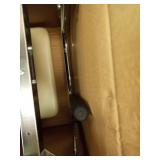 Guardian Drop Arm Commode with Padded Seat and Backrest, Durable Toilet Chair for Adults and Seniors, Removable Pail, Splash Guard, Drop Down Arms for Easy Transfer, 350 lb. Weight Capacity, Tan - Ret