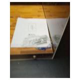 JupDec Basketball Display Case Acrylic Clear 10\" Full Size with Solid Wood Base, UV Protected Soccer Display Stand Box for Autographed Standard NBA WNBA Ball Memorabilia Keepsake Ideal Gift Athlete -