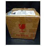 JupDec Basketball Display Case Acrylic Clear 10\" Full Size with Solid Wood Base, UV Protected Soccer Display Stand Box for Autographed Standard NBA WNBA Ball Memorabilia Keepsake Ideal Gift Athlete -