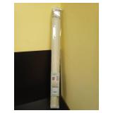 Persilux Cordless Zebra Blinds for Windows (36\" W X 72\" H, Cream) Free-Stop Windows Shades Dual Layer Light Control for Day and Night, Light Filtering Sheer Shades for Home, Easy to Install - Retail