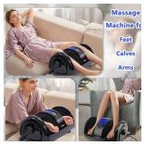 CCHYF Shiatsu Foot Massager with Heat,Foot Massager for Plantar Fasciitis,Pain Relief and Heat Therapy,Massage Foot/Calf with Deep Kneading,Christmas Gift for Women and Men(Black) - Retail: $70