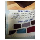 KitchenClouds Kitchen Mat Cushioned Anti Fatigue Rug 20\"x32\" Water Resistant, Non Slip, Standing and Comfort Desk/Floor Mats for House Sink Office (Black,0.8inch) - Retail: $50