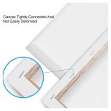 ESRICH 11x14 Canvases for Painting, 24 Pack Blank White Canvases for Painting - Cotton Paint Canvases for Oil, Acrylic & Watercolor Paint. - Retail: $58