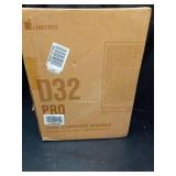 JONSBO D32 PRO Micro-ATX PC Case,High Compatibility Mini Desktop Case,A/B Mode for MB, Support MATX Back-Connect/BTF MB,365mm GPU/240AIO/163mm Air Cooler,ATX/SFX PSU, USB3.2 PC Gaming case,Black - Ret