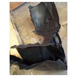 Maxzina Rear Wheel Well Liners Compatible with 2021-2025 Ford F150 (Not for Raptor) Rear Wheel Arch Liners PE No Drilling Well Guards Tire Inner Fenders for 2024 F-150 Accessories (2PCS) - Retail: $10