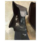 Maxzina Rear Wheel Well Liners Compatible with 2021-2025 Ford F150 (Not for Raptor) Rear Wheel Arch Liners PE No Drilling Well Guards Tire Inner Fenders for 2024 F-150 Accessories (2PCS) - Retail: $10