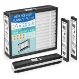 2-Pack 16x20x4 Replacement Air Filter for Honeywell FC100A1003, Lennox X0592 MERV 11 Allergy & Dust Defense, Pleated HVAC AC Furnace Filters(Actual Size: 15.94 x 19.75 x 4.38 Inches) - Retail: $54