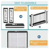 2-Pack 16x20x4 Replacement Air Filter for Honeywell FC100A1003, Lennox X0592 MERV 11 Allergy & Dust Defense, Pleated HVAC AC Furnace Filters(Actual Size: 15.94 x 19.75 x 4.38 Inches) - Retail: $54