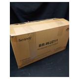 besrey Kids Play Tent with Eave, Toddler Tent 2 in 1 with Padded Mat and Lights, Large Playhouse with 2 Doors & 2 Windows, Indoor & Outdoor, Christmas Toddler Playhouse, 51\" x35\" x 47\" - Retail: $5