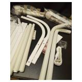 UPGOGO Folding Bed Rail for Toddlers,Baby Bed Rail Guard with Reinforced Anchor Safety System,Fit Bunk,Full Size,Queen,King,Twin(White,71\"x23.6\") - Retail: $56