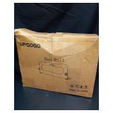 UPGOGO Folding Bed Rail for Toddlers,Baby Bed Rail Guard with Reinforced Anchor Safety System,Fit Bunk,Full Size,Queen,King,Twin(White,71\"x23.6\") - Retail: $56