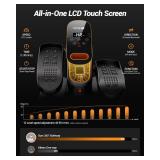 Under Desk Elliptical Machine, Electric Leg Exerciser for Seniors, Quiet & Portable Electric Seated Eclipse Exercise Training Machine with Remote, 12 Speeds & Mute Function, Manual & Auto Mode - Retai