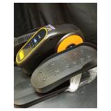 Under Desk Elliptical Machine, Electric Leg Exerciser for Seniors, Quiet & Portable Electric Seated Eclipse Exercise Training Machine with Remote, 12 Speeds & Mute Function, Manual & Auto Mode - Retai