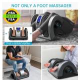 TISSCARE Shiatsu Foot Massager with Heat, FSA Eligible HSA Foot Massager for Plantar Fasciitis, Neuropathy, Circulation and Pain Relief, Massage Feet at Home/Office, Gift for Men and Women - Retail: $