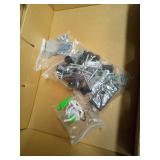 PEGZONE Pegboard Wall Organizer Combination Kit, Overall 25.4\"x16.6\" Metal Office Pegboard with 13 Accessories, Wall Mounted Peg board Display Panels for Home, Gaming Room, Garage (2Pcs,White) - Ret