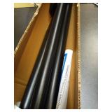 Tension Curtain Rod, 51-126 Inch,Spring Closet Rod, for Windows or Shower, Easy to Install, No Drilling, No Rust, for Bathroom, Rod Diameter 1.26 Inches, Black,Umimile - Retail: $50