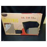 SoliSnug Under Desk Heater Foldable, Quiet Space Heater for Office with Timer, 8 Temp Levels, Auto Shut Off, Energy Efficient, Portable Foot Warmer - Retail: $60